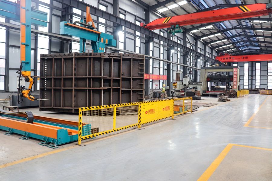 Zaozhuang Ruilong Machinery Manufacturing Co., Ltd. ligne de production du fabricant